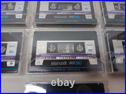 Vintage Used Maxell MX90 Type IV Metal Audio Cassette Tapes Lot Of 10 High bias