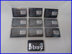 Vintage Used Maxell MX90 Type IV Metal Audio Cassette Tapes Lot Of 10 High bias