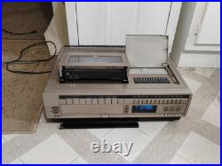 Vintage VCR Hitachi VT-9100 Multi-System VHS Video Deck Cassette Deck Working Vintage VCR Hitachi VT-9100 Multi-System VHS Video Deck Cassette Deck Working