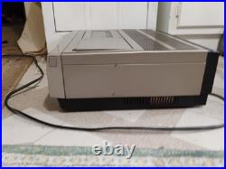 Vintage VCR Hitachi VT-9100 Multi-System VHS Video Deck Cassette Deck Working Vintage VCR Hitachi VT-9100 Multi-System VHS Video Deck Cassette Deck Working