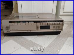 Vintage VCR Hitachi VT-9100 Multi-System VHS Video Deck Cassette Deck Working Vintage VCR Hitachi VT-9100 Multi-System VHS Video Deck Cassette Deck Working