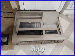 Vintage VCR Hitachi VT-9100 Multi-System VHS Video Deck Cassette Deck Working Vintage VCR Hitachi VT-9100 Multi-System VHS Video Deck Cassette Deck Working