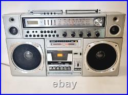 Vintage WILCO BoomBox CRS 1050 Radio Cassette Recorder Iconic Ghetto Blaster