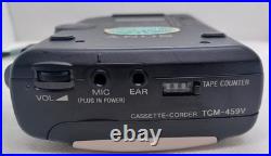 Vintage Walkman SONY TCM- 459 V Cassette corder Tested Working