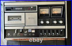 Vintage Wollensak 3M 4765 Cassette Deck Tape Recorder Dolby Noise Reduce As-Is