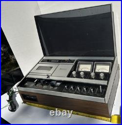 Vintage Wollensak 3M 4765 Cassette Deck Tape Recorder Dolby Noise Reduce As-Is