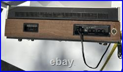 Vintage Wollensak 3M 4765 Cassette Deck Tape Recorder Dolby Noise Reduce As-Is