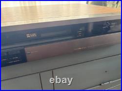 Vintage Woodgrain JVC HR-S8000U S-VHS VCR 4-Head Video Cassette Recorder Player
