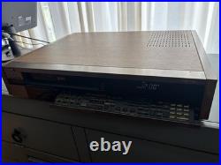 Vintage Woodgrain JVC HR-S8000U S-VHS VCR 4-Head Video Cassette Recorder Player