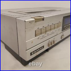 Vintage Working Sanyo VCR 4400 Betamax Betacord Video Cassette Recorder Player