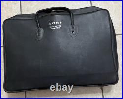 Vintage Working Sony TC-124CS Stereo Cassette-recorder Japan 70s W Microphone