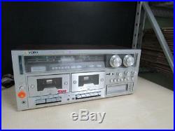 Vintage YORX Radio/8 Track Player/Dual Cassette Recorder-Player