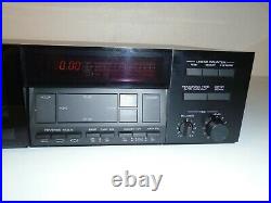 Vintage Yamaha K-640 Natural Sound Stereo Cassette Deck Player Record Tested