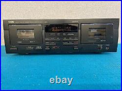 Vintage Yamaha K-902 Stereo Double Cassette Deck Dual Audio-Tested & Working (2)