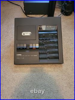 Vintage Yamaha TC-800GL Stereo Cassette Player Recorder Deck By Mario Bellini