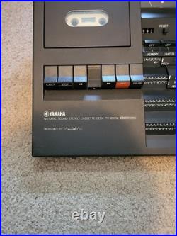 Vintage Yamaha TC-800GL Stereo Cassette Player Recorder Deck By Mario Bellini