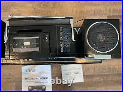 Vintage Yorx Stereo Cassette Recorder/Player BP-900 with Box, Manual, Tested Vintage Yorx Stereo Cassette Recorder/Player BP-900 with Box, Manual, Tested