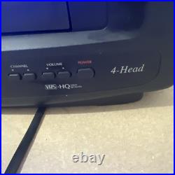 Vintage Zenith 13 Inches Color, Tv Video Cassette Recorder Model TVSA1340 no rem