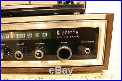 Vintage Zenith Allegro Record Player Radio Cassette Player Recorder Model F588W2