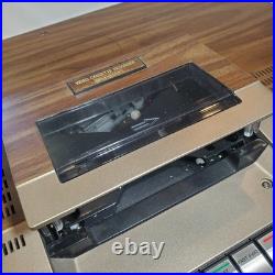 Vintage Zenith Betamax JR-9000W Cassette Recorder Top Load Wood Grain Movie Prop Vintage Zenith Betamax JR-9000W Cassette Recorder Top Load Wood Grain Movie Prop
