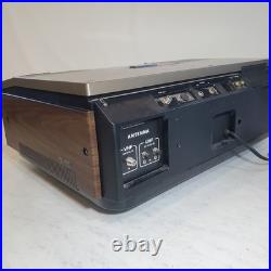 Vintage Zenith Betamax JR-9000W Cassette Recorder Top Load Wood Grain Movie Prop Vintage Zenith Betamax JR-9000W Cassette Recorder Top Load Wood Grain Movie Prop