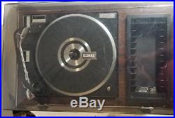 Vintage Zenith IS 4170 Turntable / Record Player cassette Please read