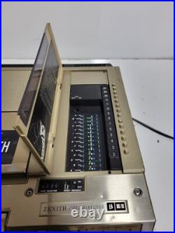 Vintage Zenith Video Cassette Recorder VR9000W Video Director Speed Search AS IS