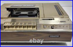 Vintage Zenith Video Cassette Recorder VR9000W Video Director Speed Search AS IS
