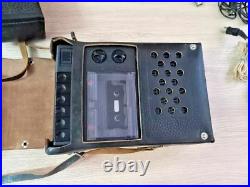 Vintage military cassette tape recorder VM-75K 1981 USSR