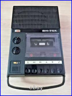 Vintage military cassette tape recorder VM-75K 1981 USSR