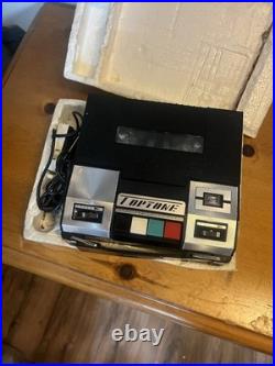 Vintage portable cassette player and recorder, branded as TOPTONE