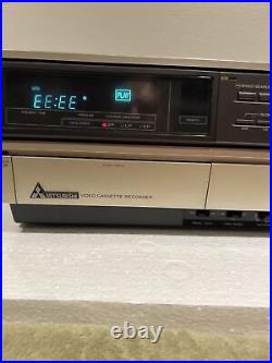 Vintage1981 Mitsubishi VHS Video Cassette Recorder HS-310U See Description