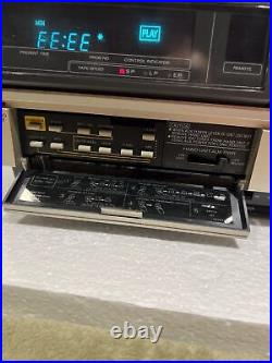 Vintage1981 Mitsubishi VHS Video Cassette Recorder HS-310U See Description