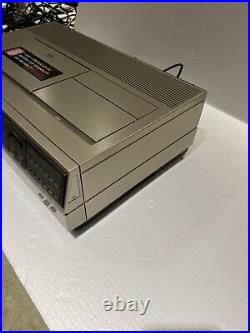 Vintage1981 Mitsubishi VHS Video Cassette Recorder HS-310U See Description