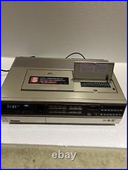 Vintage1981 Mitsubishi VHS Video Cassette Recorder HS-310U See Description