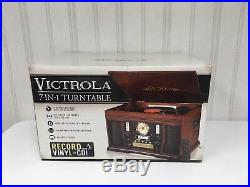 Vinyl Turntable Record Player Records Converter Vintage Cassette Recorder (#H45)