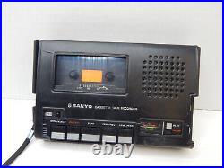 Vntg Rare SANYO M-5000 Portable Cassette Player & Recorder SANYO M5000 pristine