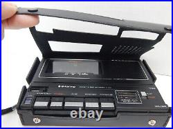 Vntg Rare SANYO M-5000 Portable Cassette Player & Recorder SANYO M5000 pristine