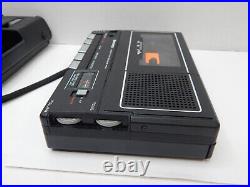 Vntg Rare SANYO M-5000 Portable Cassette Player & Recorder SANYO M5000 pristine