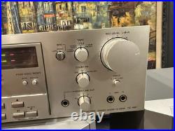 Vtg 1970s Sony TC-K61 Stereo Cassette Tape Deck -FULLY TESTED WORKS