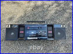 Vtg 1980's Panasonic RX-C38 Boombox Stereo AM/FM Cassette Player/Recorder withXBS