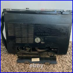 Vtg 1980s Sanyo M8500 Boombox AM/FM Cassette Tape Player-Recorder Works With Plug Vtg 1980s Sanyo M8500 Boombox AM/FM Cassette Tape Player-Recorder Works With Plug