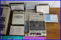 Vtg 1983 NEC PC-8201A Portable Computer Bundle with TANDY Cassette Recorder Lot