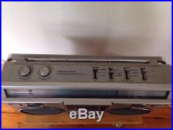 Vtg 80s Panasonic RX 5050 4 Speaker AM FM Stereo Cassette Recorder Boombox WORKS