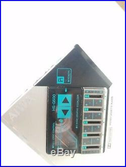Vtg AIWA HS-G500 Cassette Player Recorder Radio Walkman Auto Reverse Rare