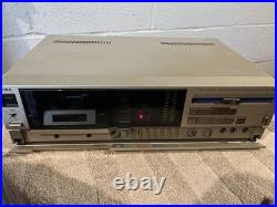 Vtg AIWA R600 /AD-R600U Stereo Cassette Deck Recording Auto Reverse(Description)