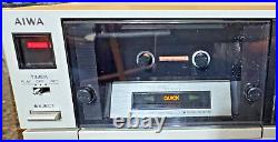 Vtg AIWA R600 / AD-R600U Stereo Cassette Deck Recording Auto Reverse Japan 80s