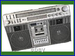 Vtg Aiwa TPR-990H AM/FM 4 Band Stereo Radio Cassette Recorder BOOMBOX AS IS