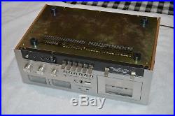 Vtg Akai Model Gxc-730d Auto Reverse Recording Stereo Cassette Deck Euc Working