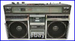 Vtg Conion CRC-H76F FM/AM Cassette Recorder Dynamic Stereo Boombox GhettoBlaster